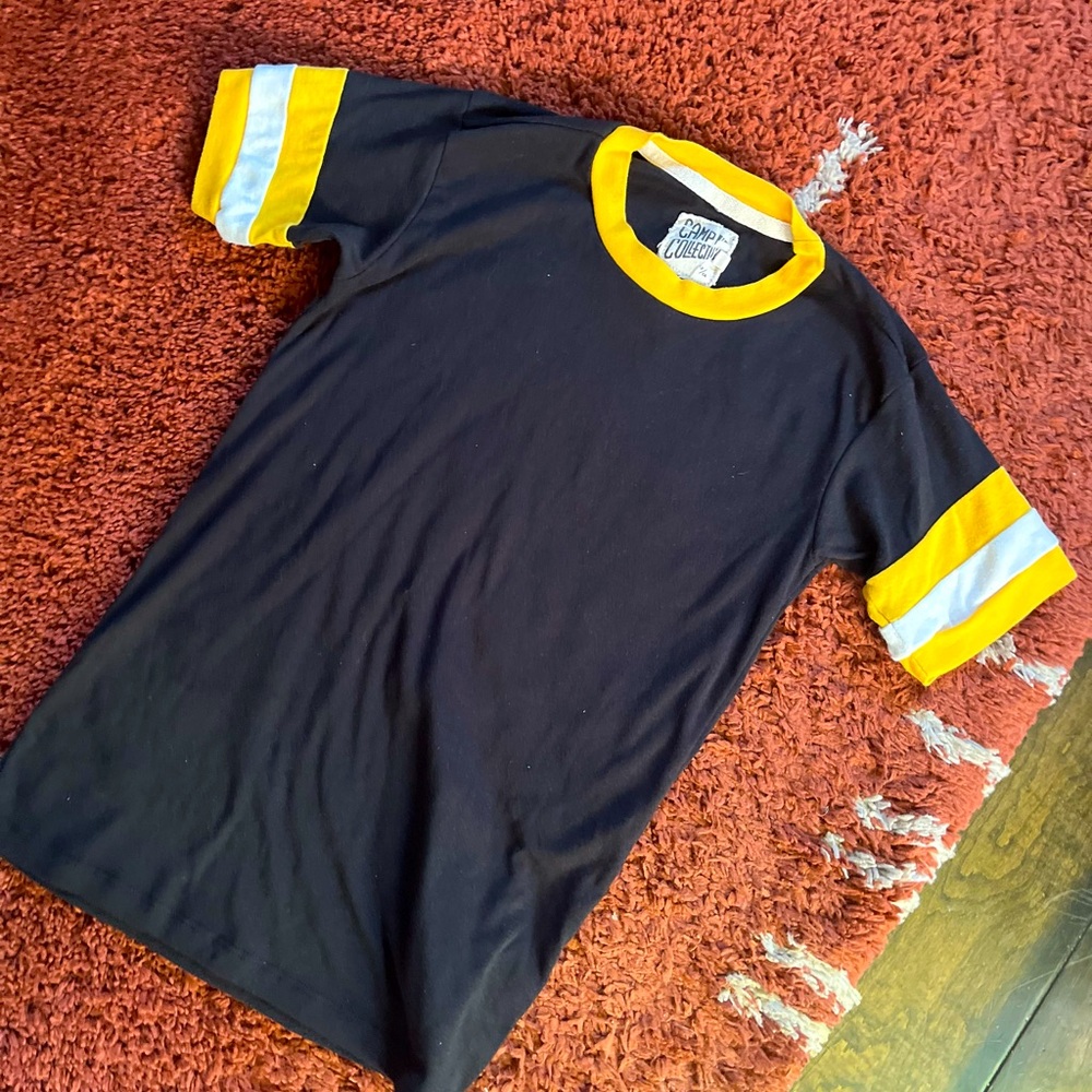 Camp Collection XS varsity ringer tee